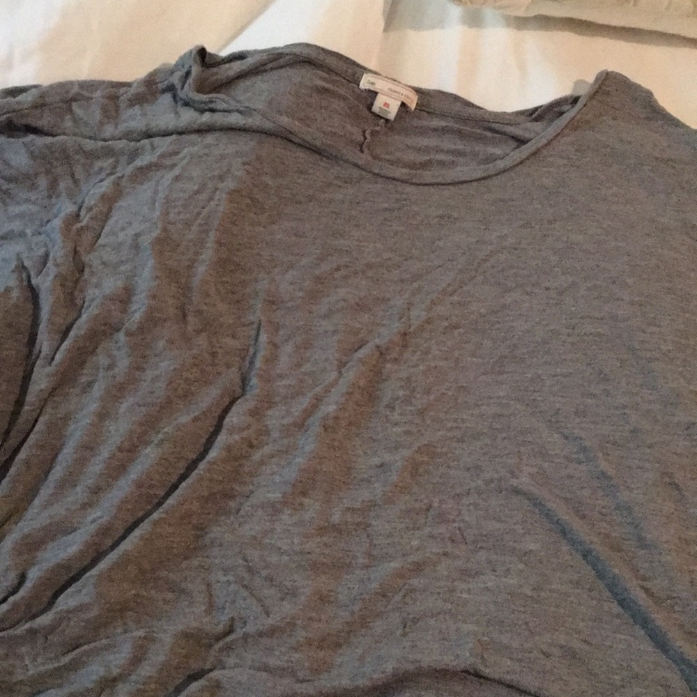 low cut t-shirt